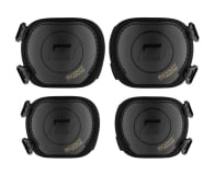Kask i ochraniacz Scoot & Ride Zestaw ochraniaczy na łokcie i kolana rozmiar XXS Black&Gold